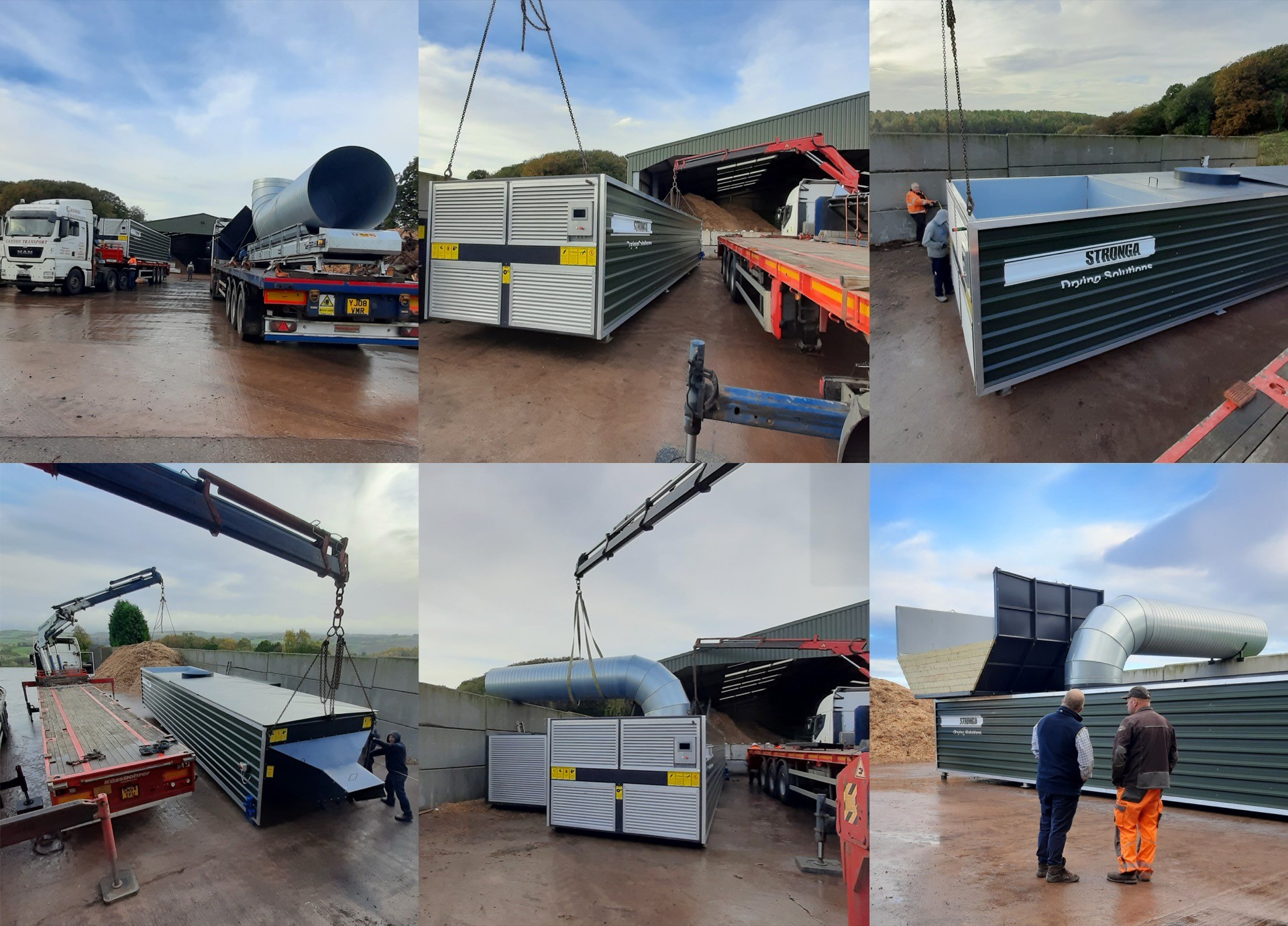 FlowDrya factory assembly and delivery